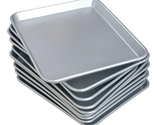 Bandejas troquelada fabricada en aluminio, zincada y reforzada.